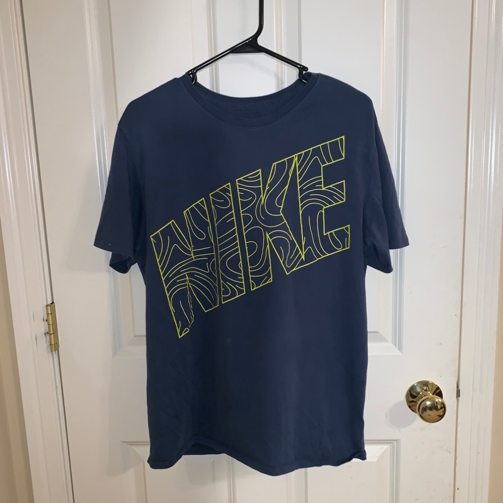 NIKE Bold Blue Short Sleeve Tee Size L